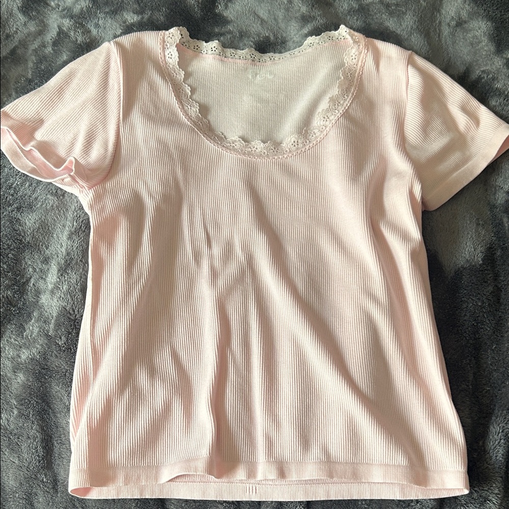 Pink Short Sleeve Tee